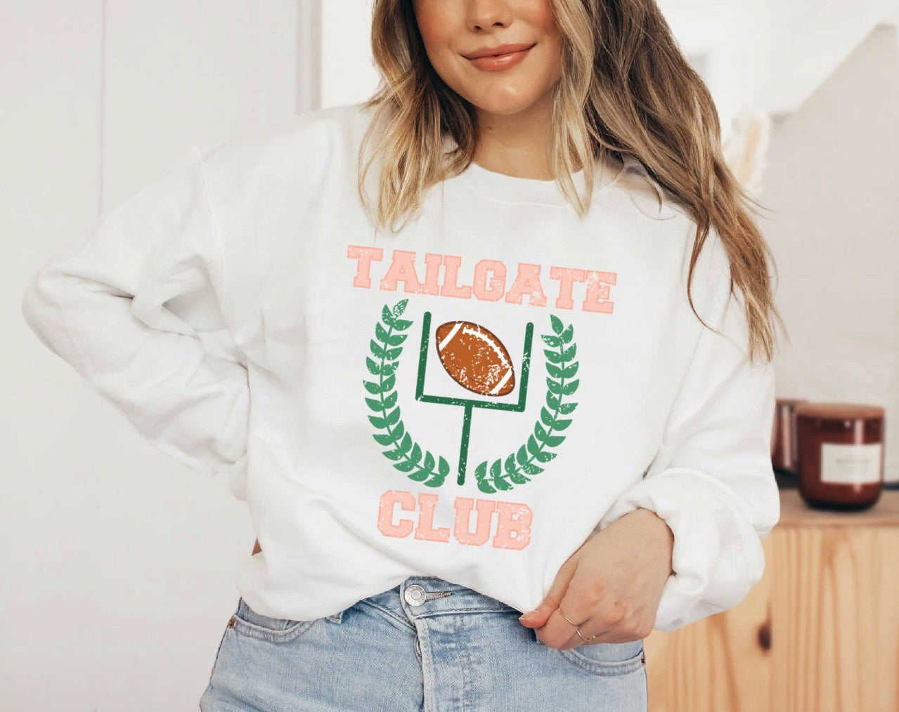 Tailgate club crewneck sweater