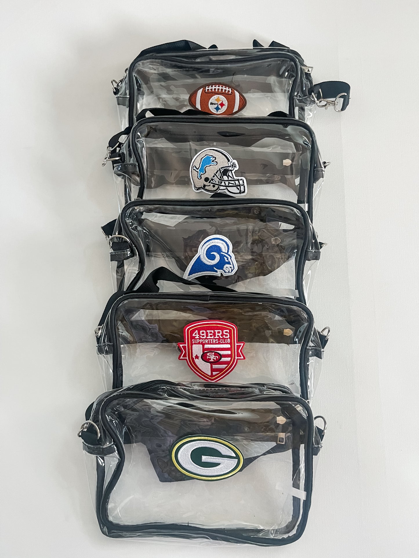 Clear stadium purse