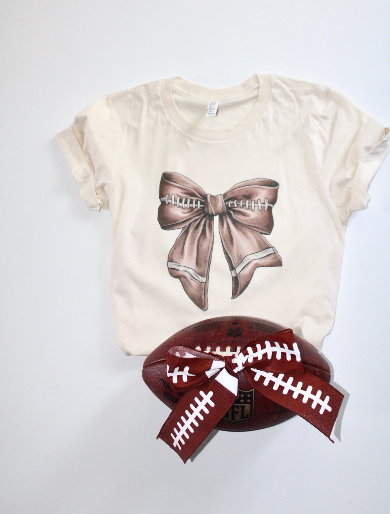 Football Bow Shirt